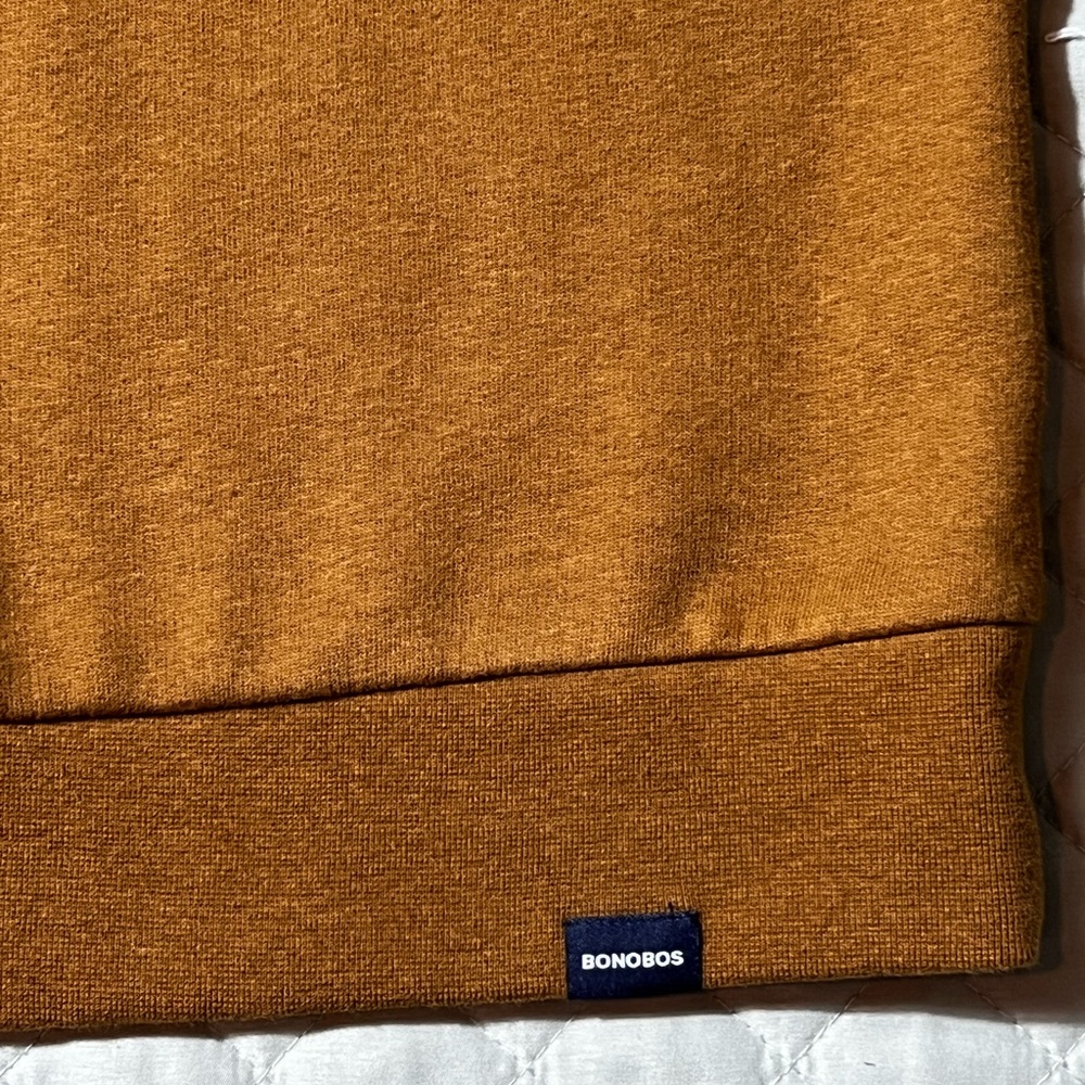 Bonobos Geoffrey Giraffe Sweatshirt Crewneck men’s medium Brown "Toys R Us Kid" - Picture 8 of 12